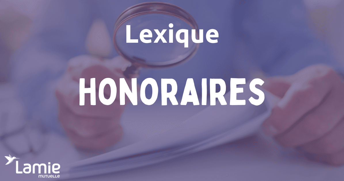 Honoraires définition